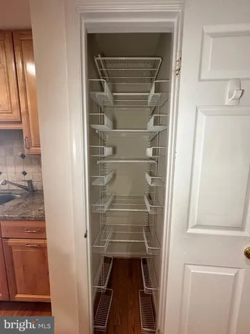 a view of storage and utility room