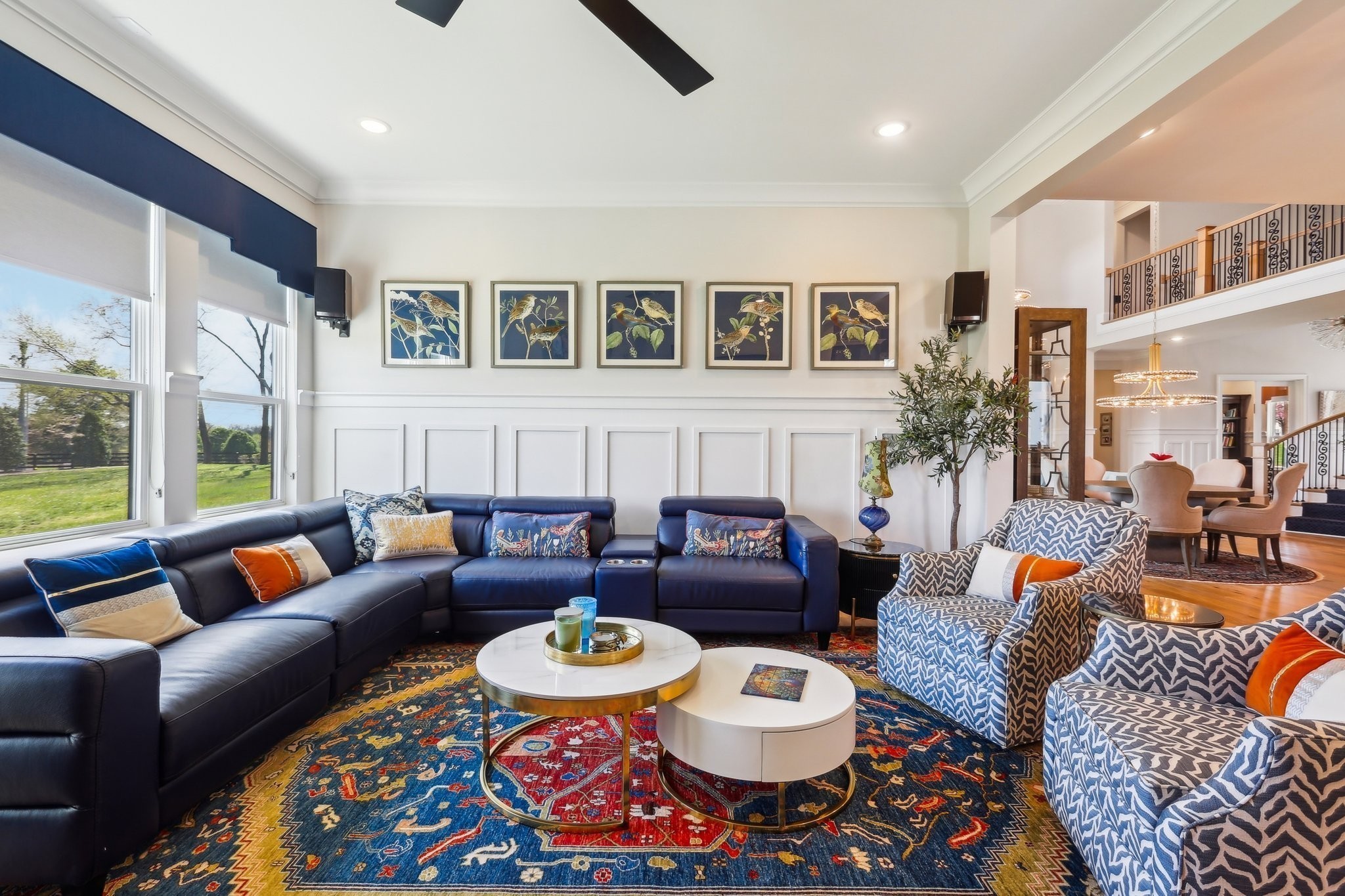 6004 Lookaway Circle Franklin, TN 37067 - Photo 20 of 80 a living room with furniture and a large window