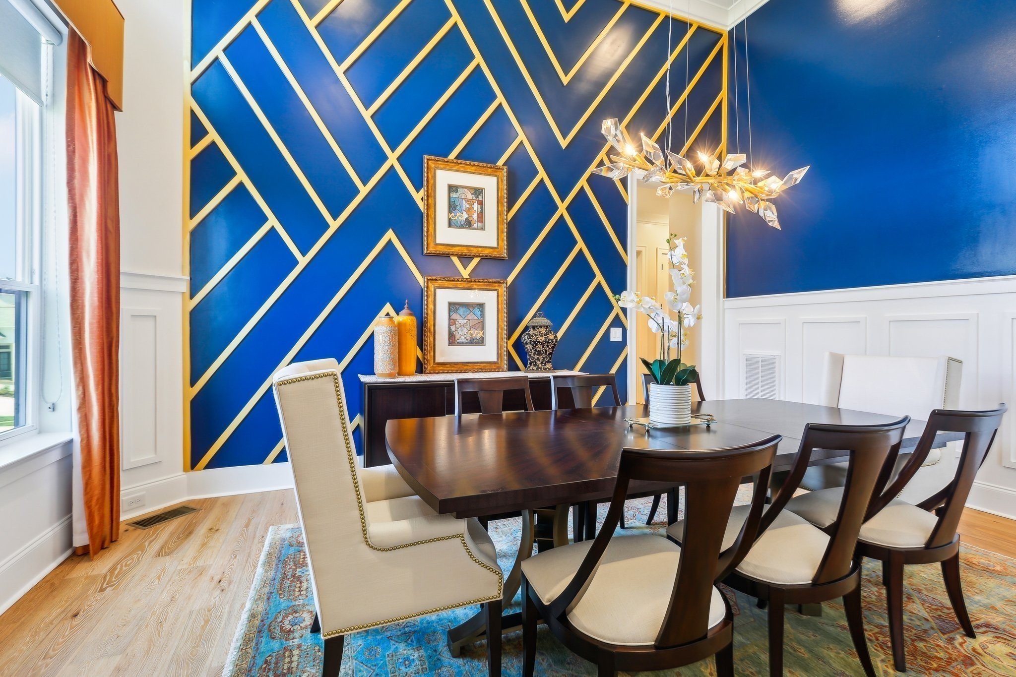 6004 Lookaway Circle Franklin, TN 37067 - Photo 28 of 80 a dining room with furniture and wooden floor