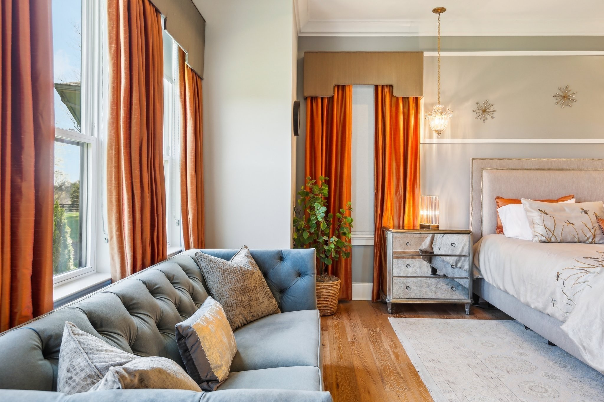 6004 Lookaway Circle Franklin, TN 37067 - Photo 38 of 80 a bedroom with furniture and a large window