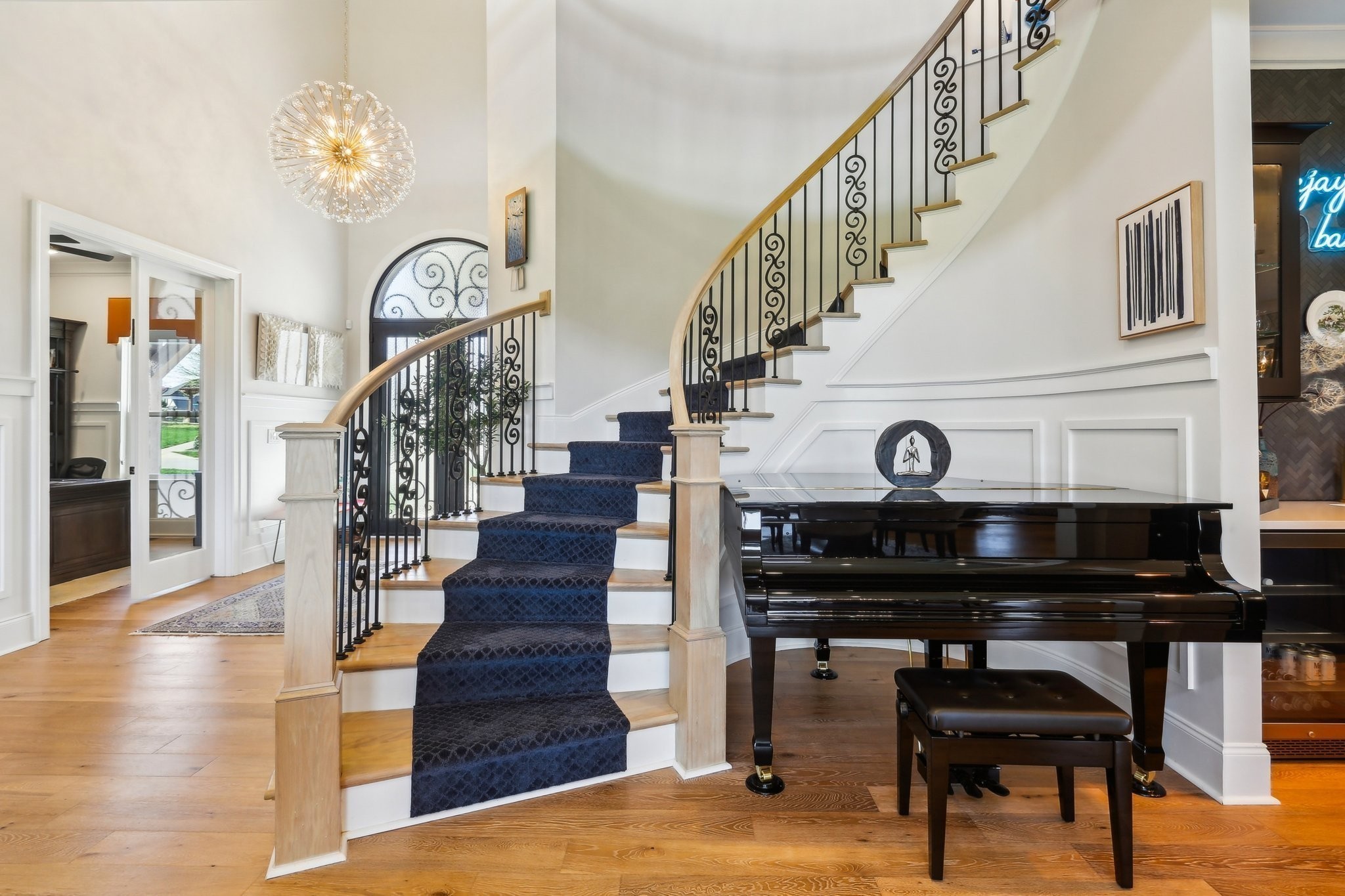 6004 Lookaway Circle Franklin, TN 37067 - Photo 4 of 80 a view of entryway and hall with wooden floor