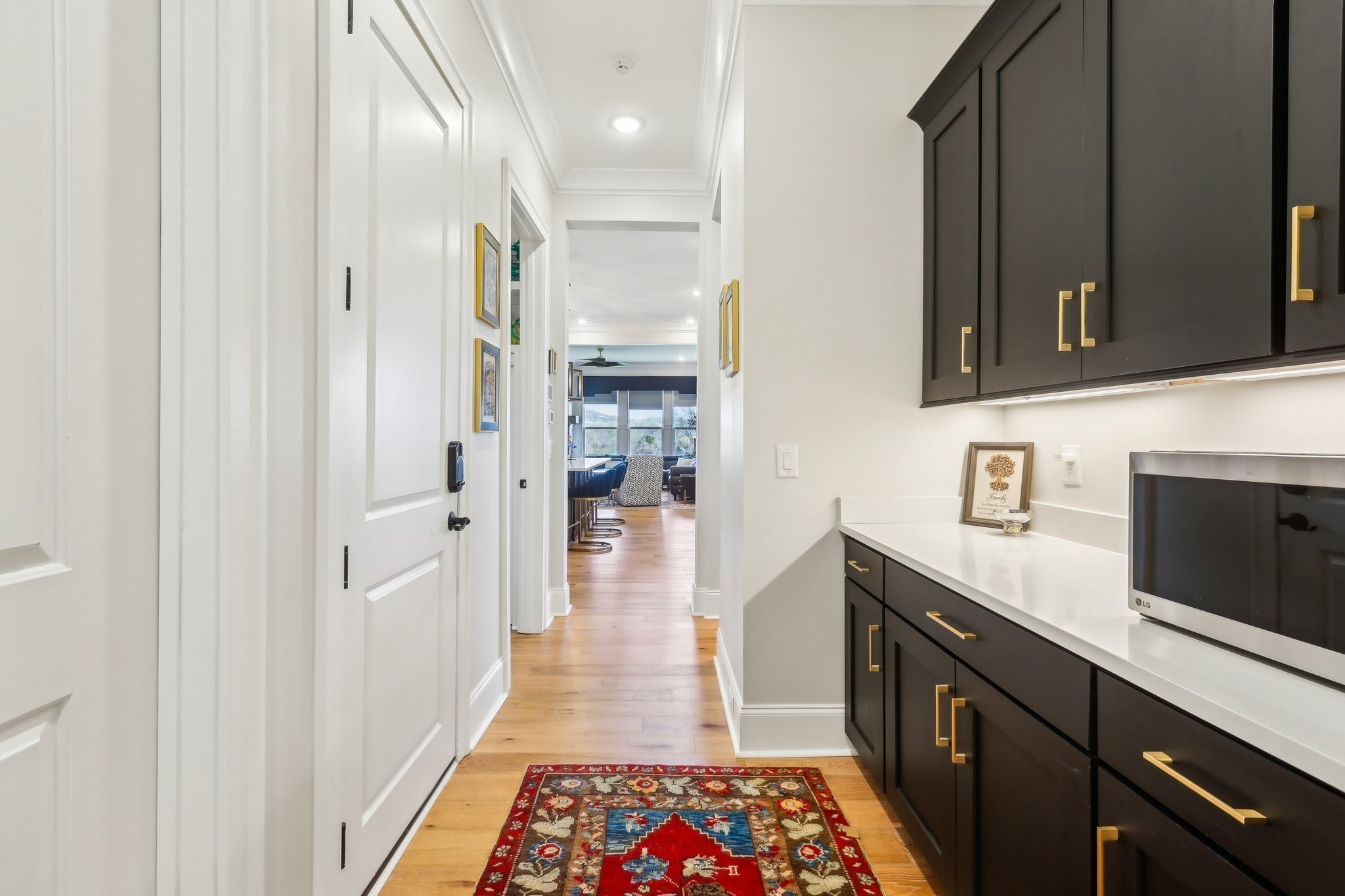 6004 Lookaway Circle Franklin, TN 37067 - Photo 51 of 80 a kitchen with stainless steel appliances granite countertop a refrigerator and a sink