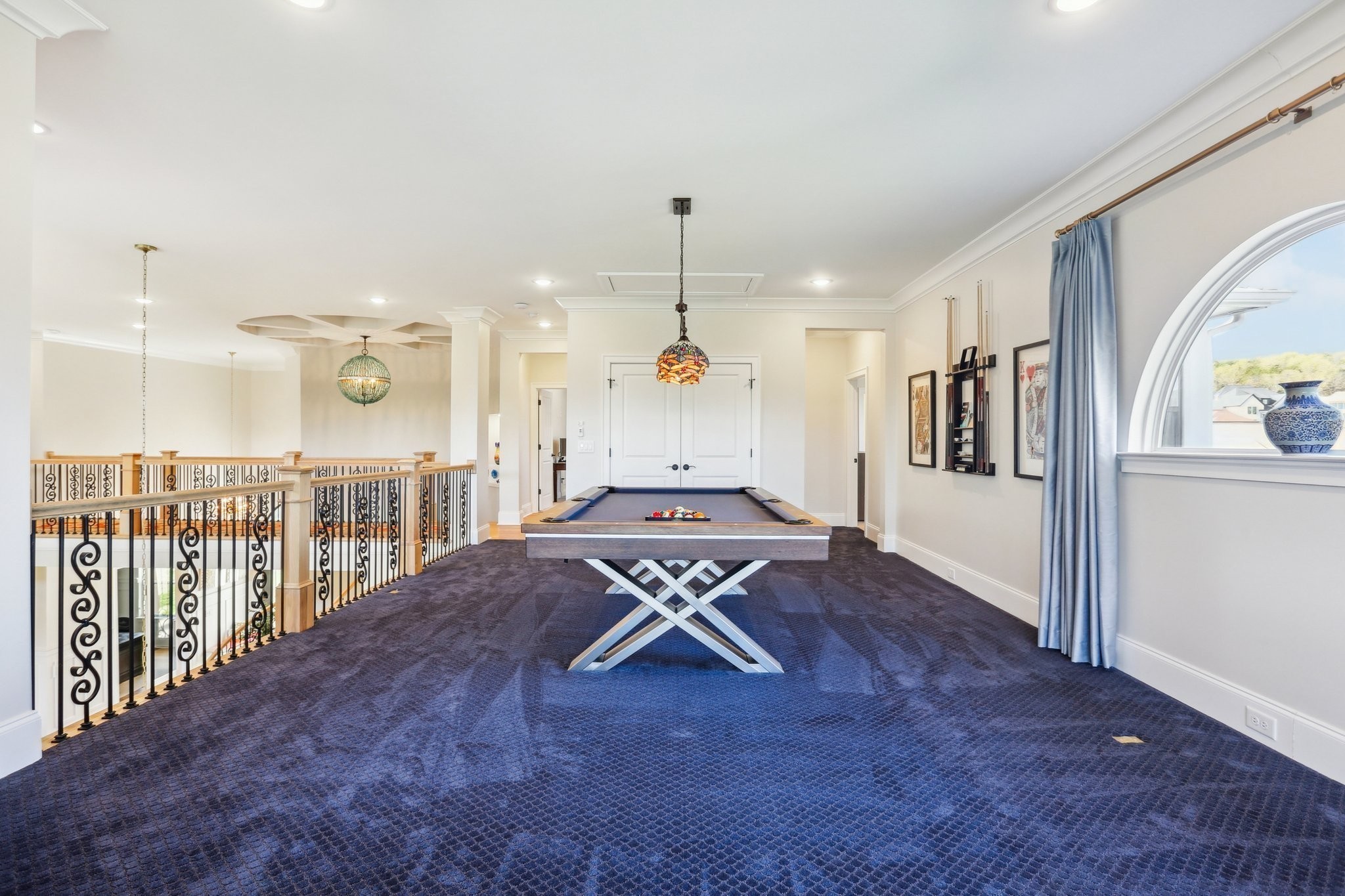 6004 Lookaway Circle Franklin, TN 37067 - Photo 56 of 80 a view of a living room and kitchen with furniture wooden floor and windows