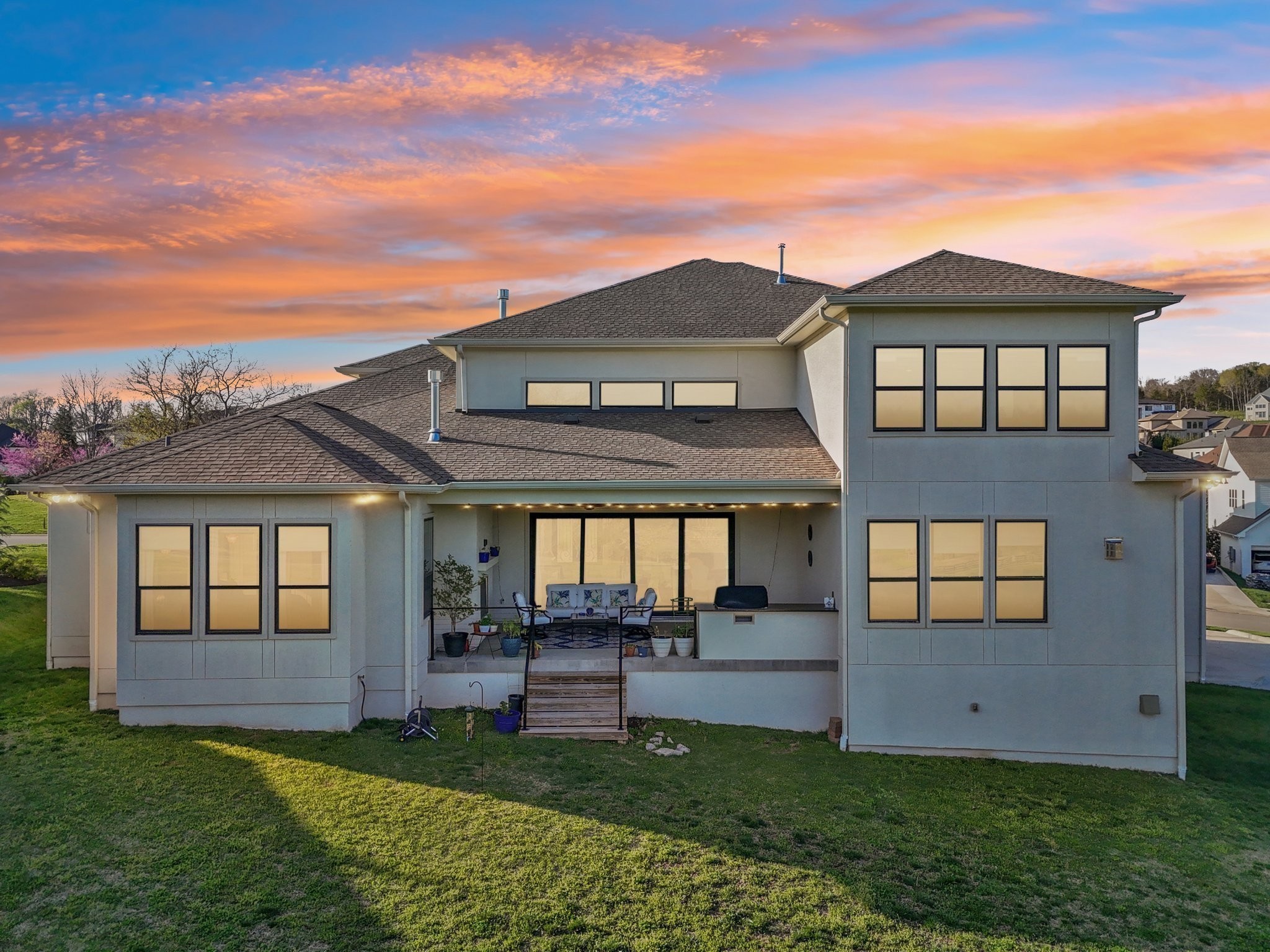 6004 Lookaway Circle Franklin, TN 37067 - Photo 72 of 80 a front view of a house with a yard