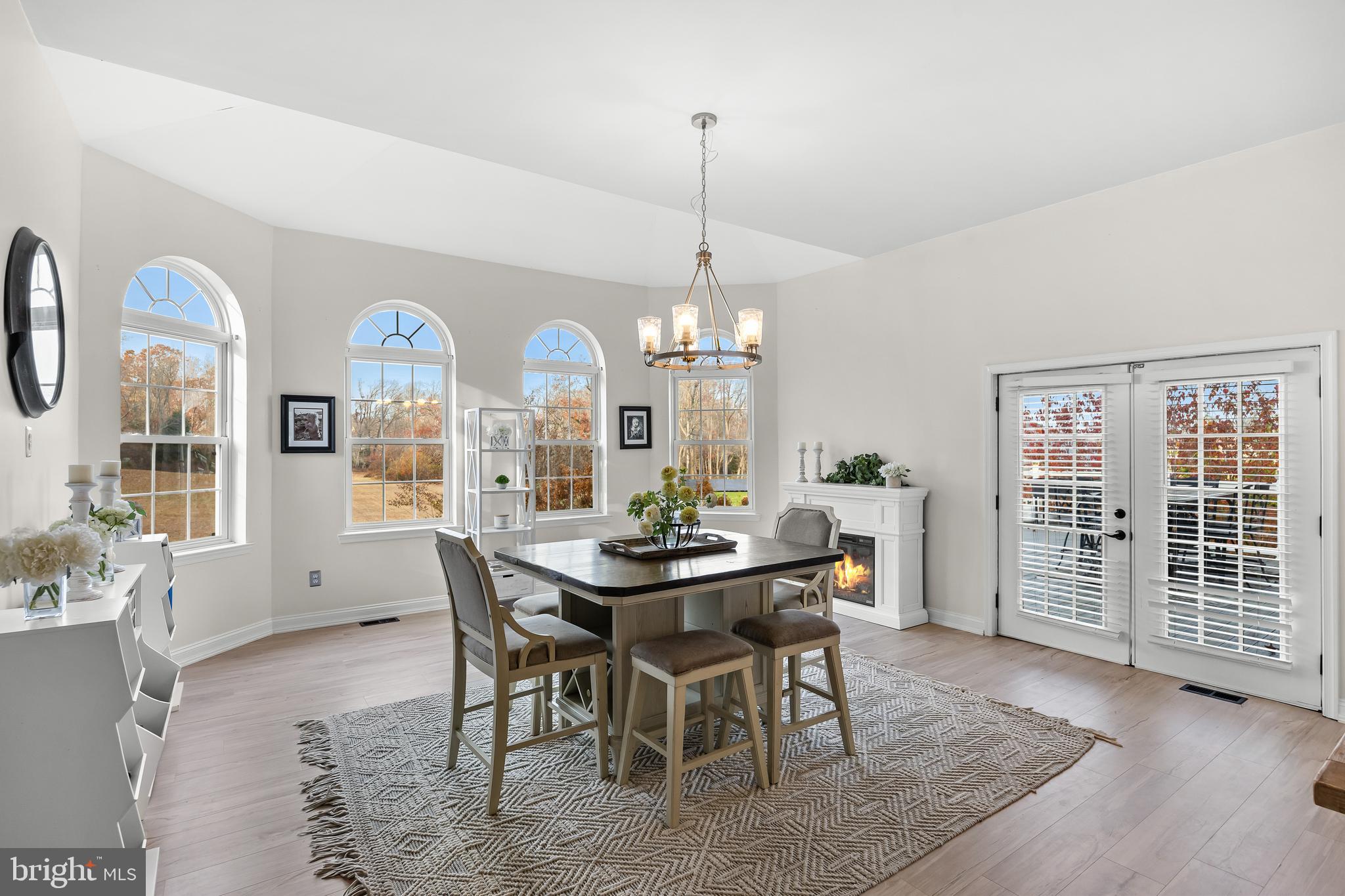 205 Sherwin Road Mullica Hill, NJ 08062 - Photo 23 of 70 a view of a dining room with furniture and chandelier