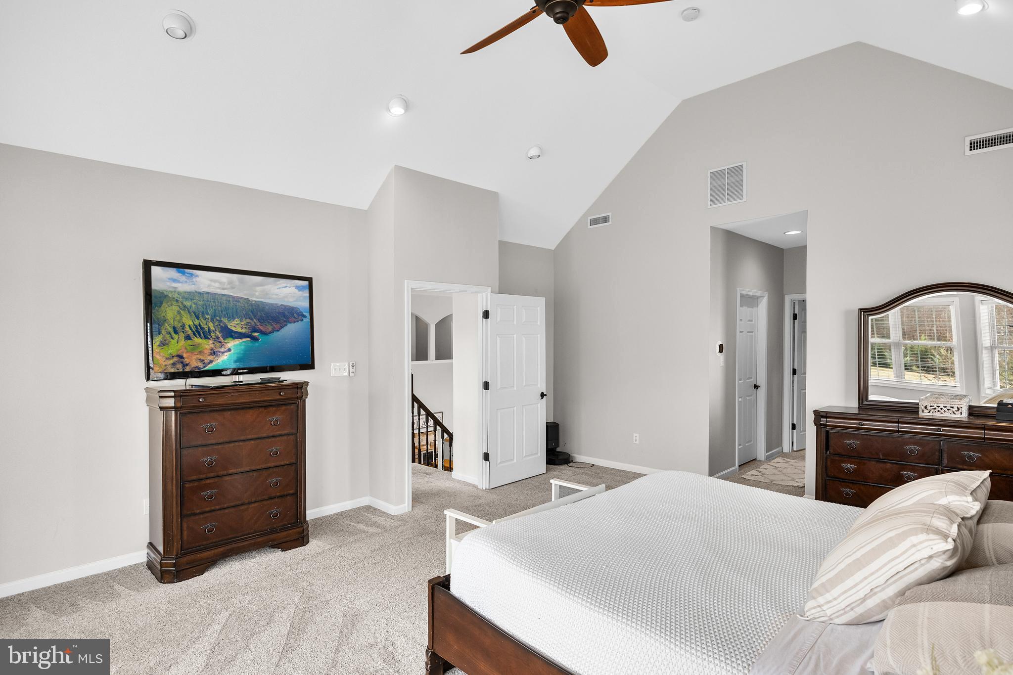 205 Sherwin Road Mullica Hill, NJ 08062 - Photo 32 of 70 a bedroom with a bed and a dresser