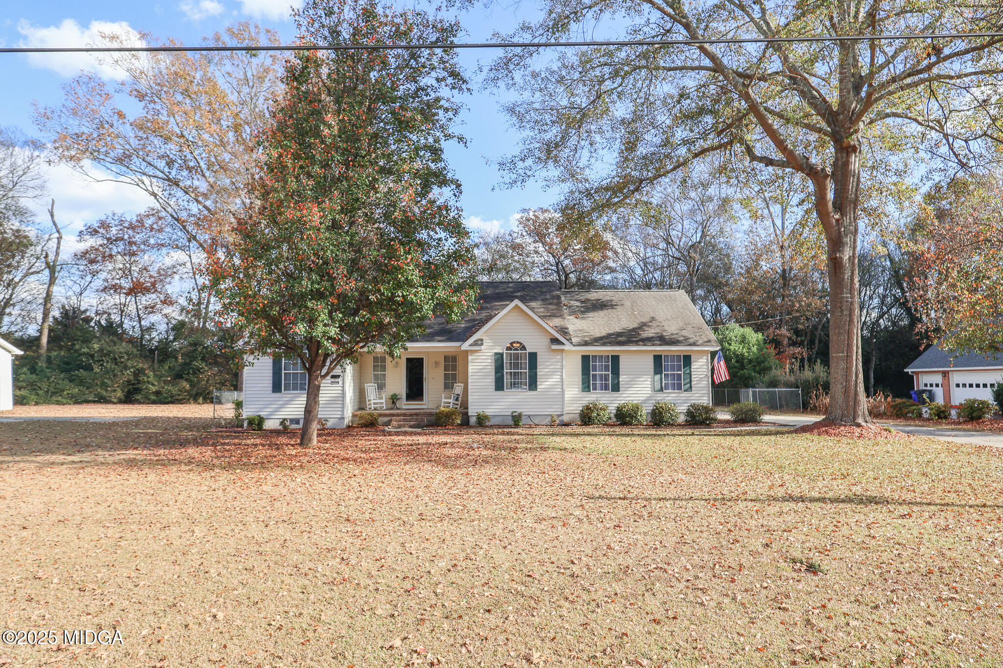 215 Stonefield Circle Macon, GA 31216 - Photo 2 of 26 a front view of a house with a yard covered with snow
