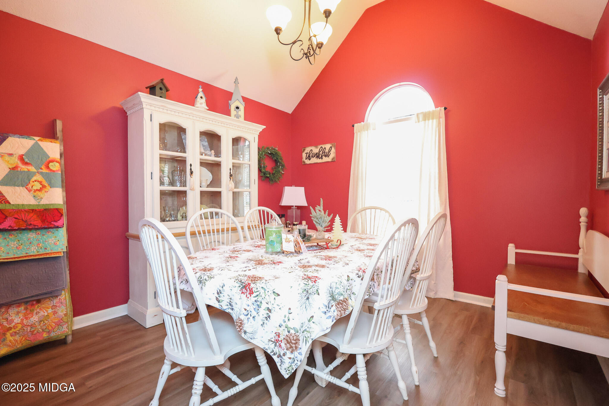 215 Stonefield Circle Macon, GA 31216 - Photo 10 of 26 a view of a dining room with furniture and wooden floor