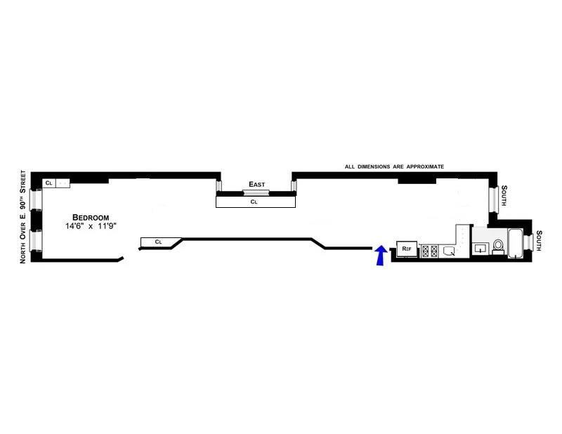 208 East 90th Street, Unit 4E Manhattan, NY 10128 - Photo 11 of 12