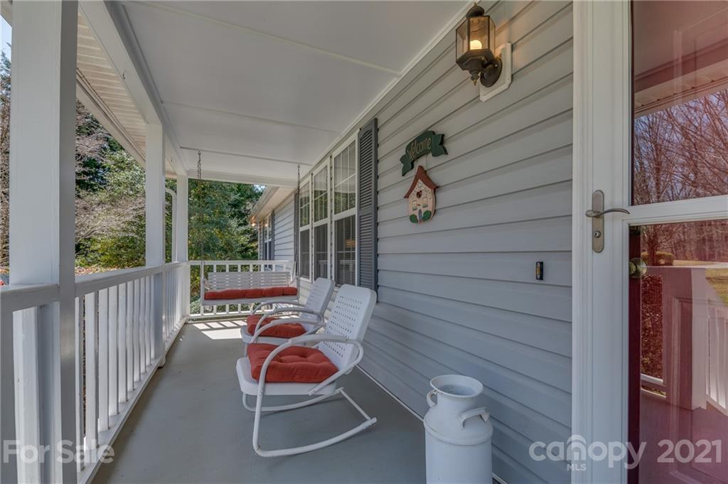 569 Flynn Road Rutherfordton, NC 28139 - Photo 13 of 34 a view of a chair and table in balcony
