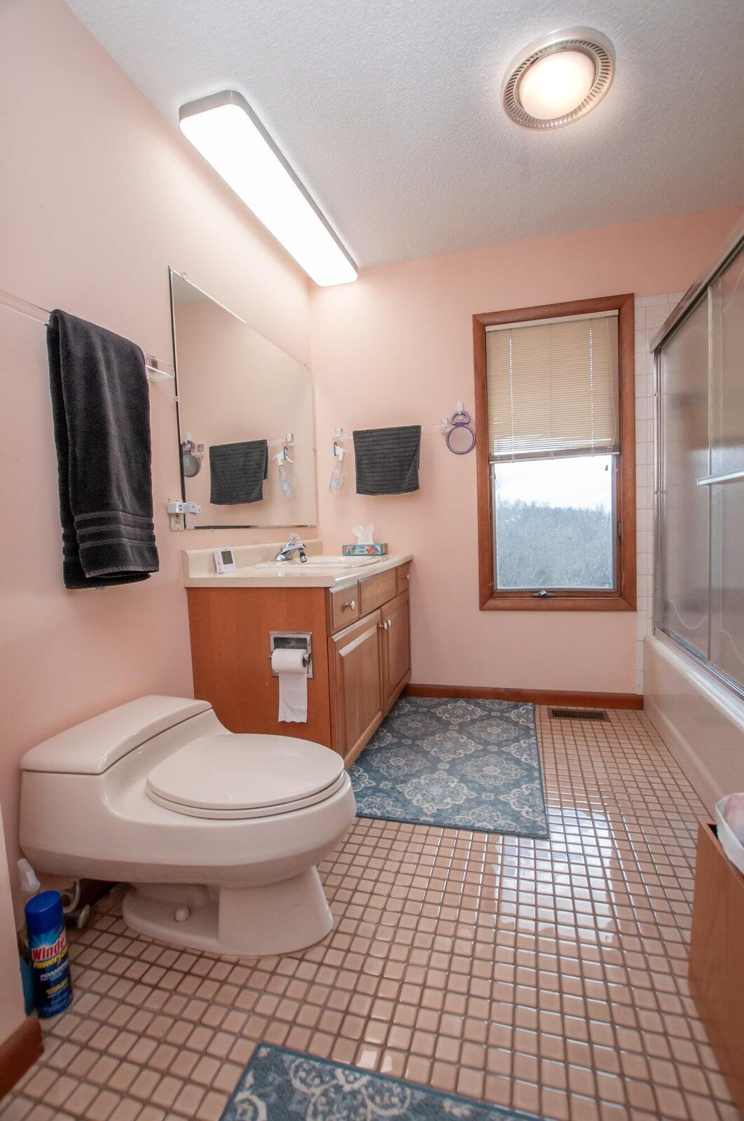 106 Merrick Lane Raphine, VA 24472 - Photo 28 of 46 a bathroom with a sink toilet and mirror
