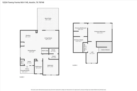 $315,000 | 12224 Tawny Farms Road, Unit 145, Austin, TX 78748