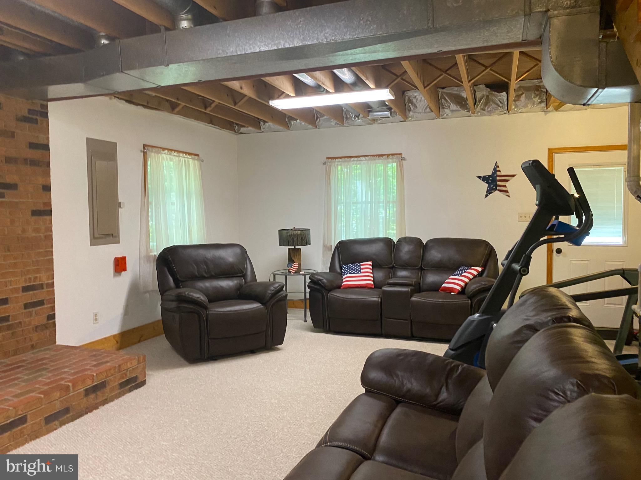 15116 Sheads Mountain Road Rixeyville, VA 22737 - Photo 33 of 40 Lower level family room