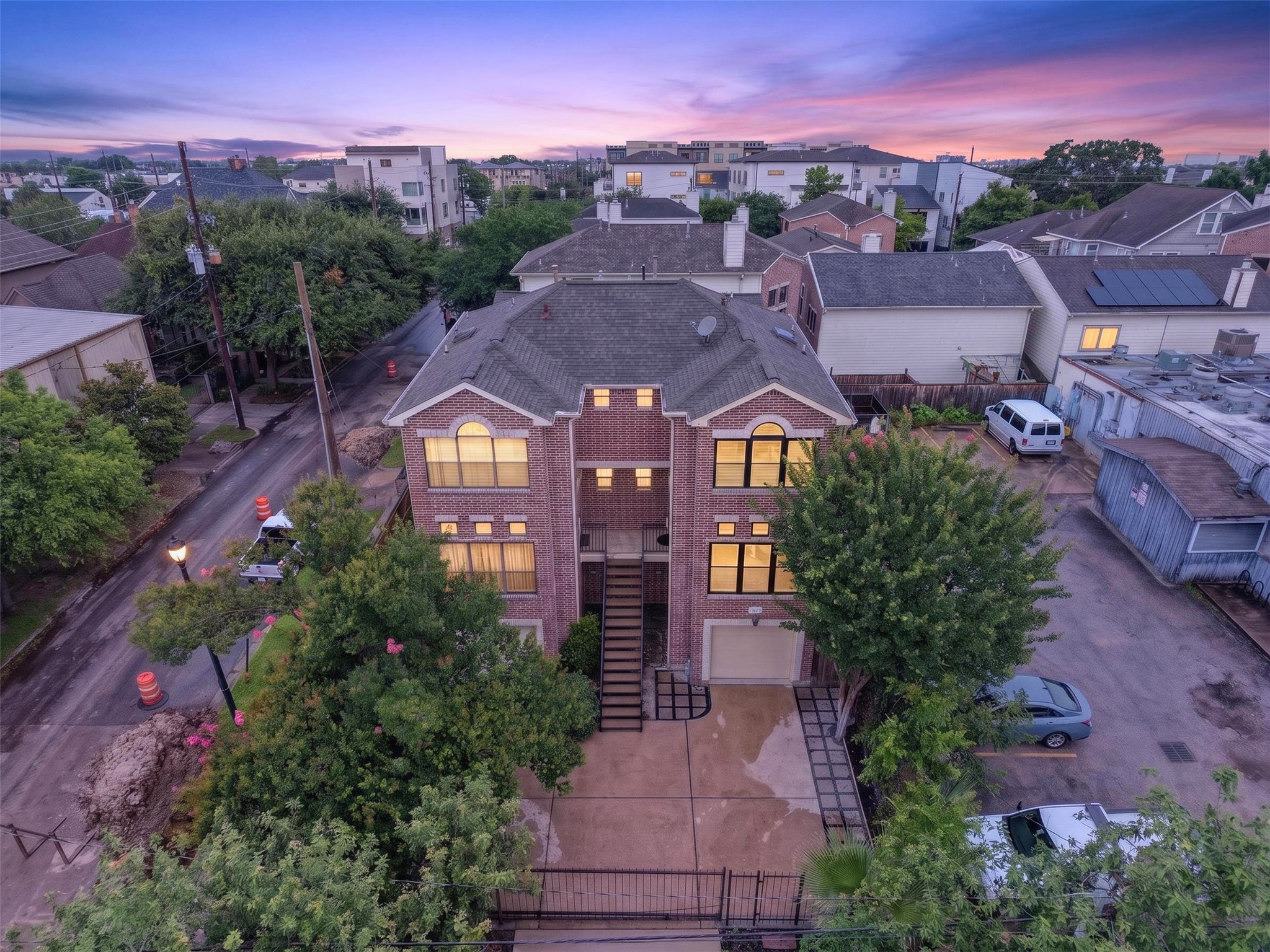 2716 Bagby Street Houston, TX 77006 - Photo 1 of 29 an aerial view of a house
