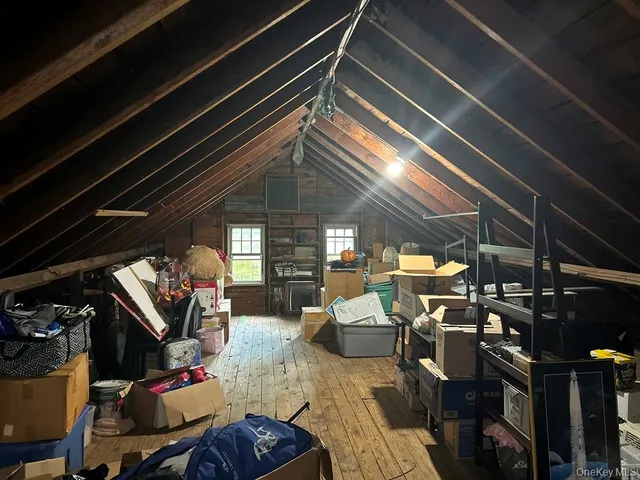 a view of a garden with plants and lake view