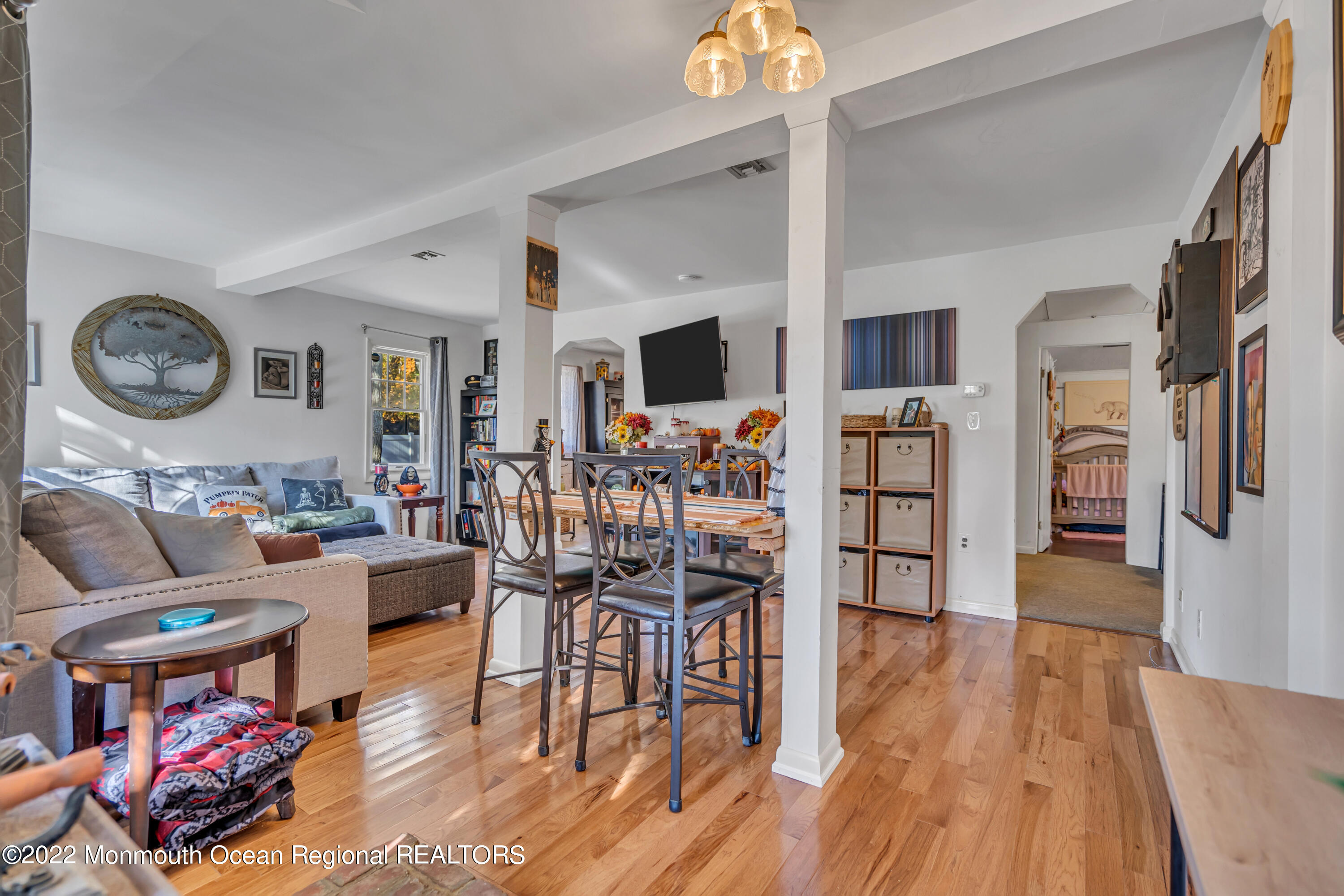 415 Shady Lane Howell, NJ 07731 - Photo 5 of 20 a living room with furniture and a wooden floor