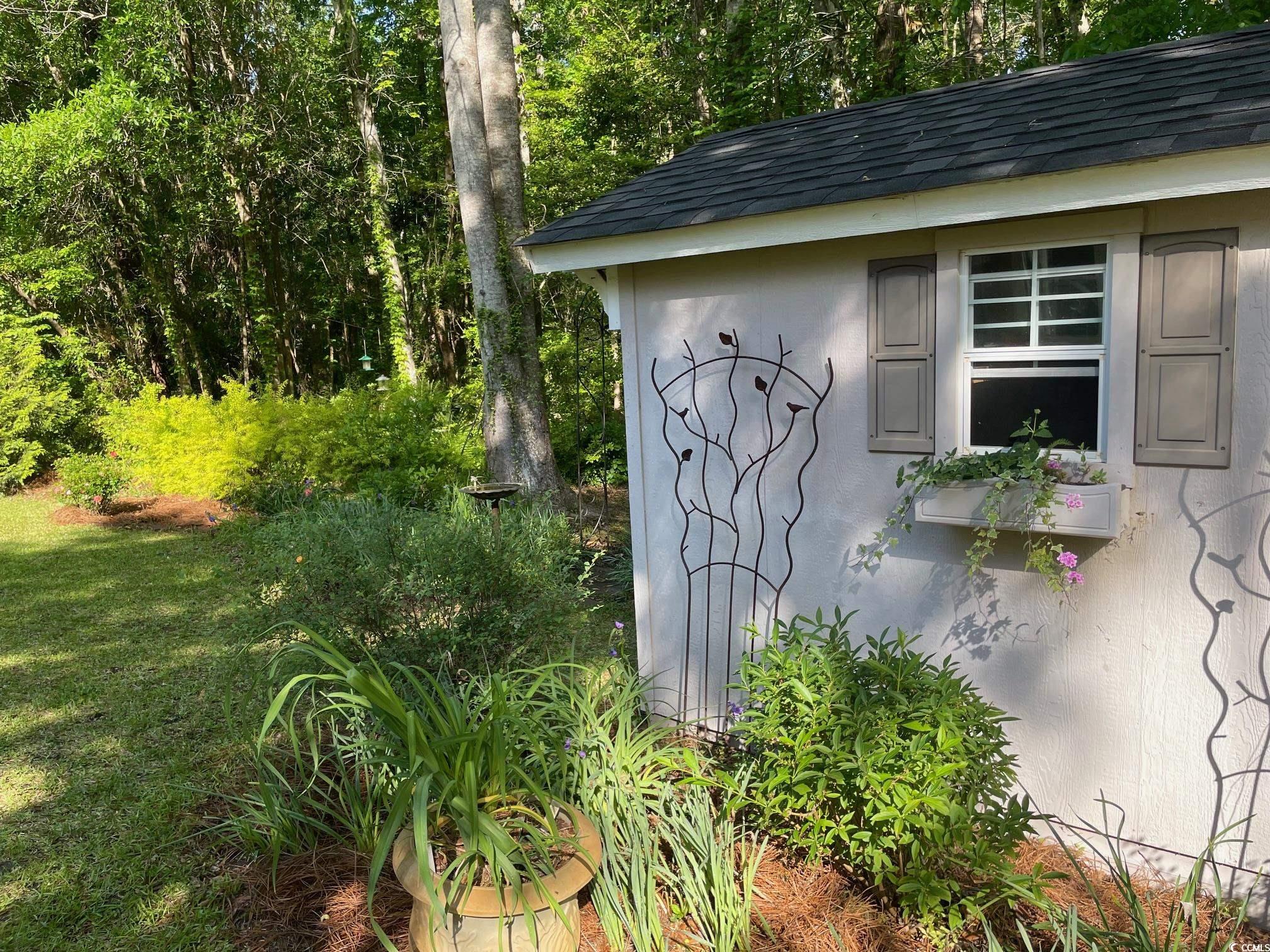 64 Reef Run Road Pawleys Island, SC 29585 - Photo 32 of 39 View of outbuilding