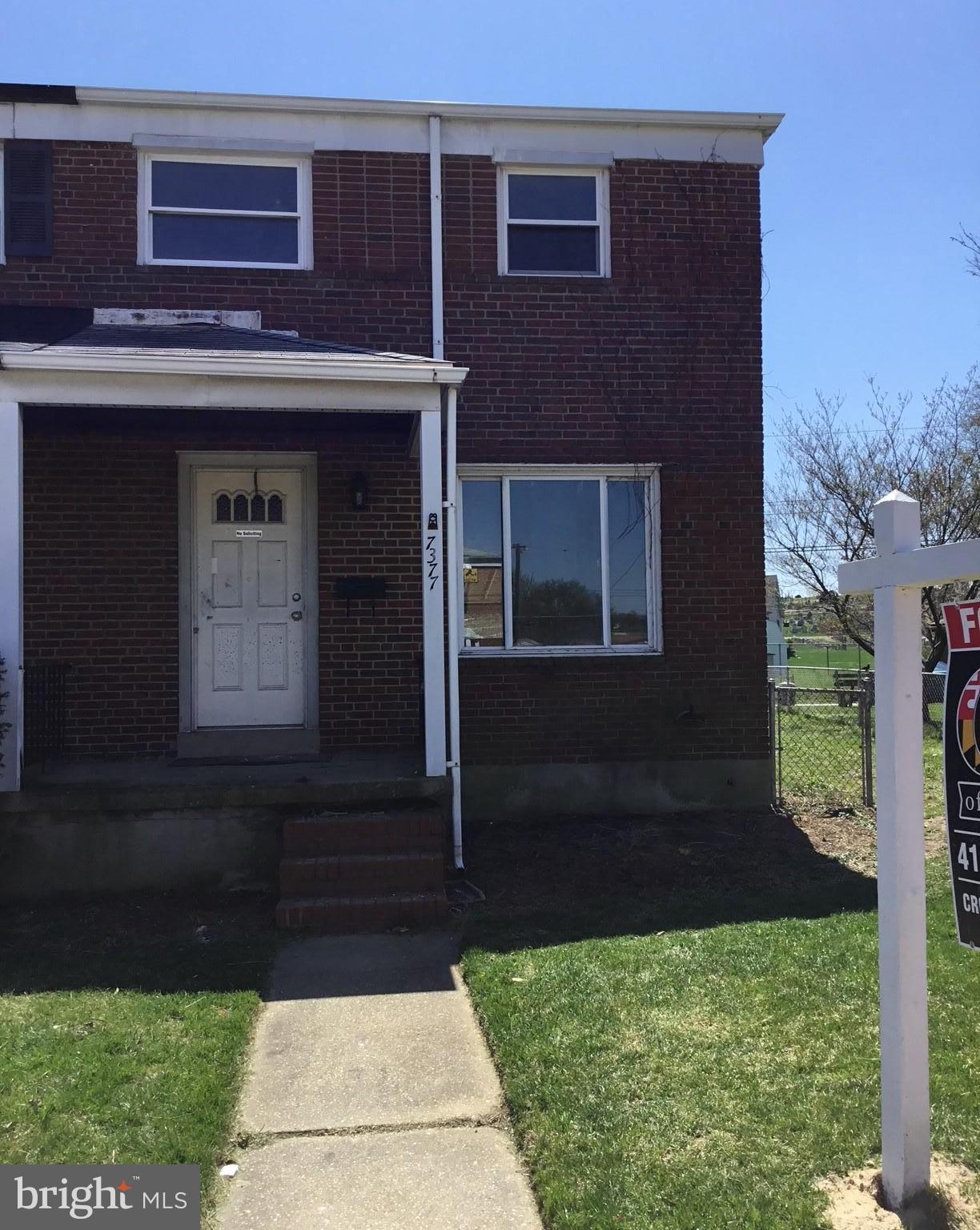 7377 Edsworth Road Baltimore, MD 21222 - Photo 1 of 1 Exterior (Front)