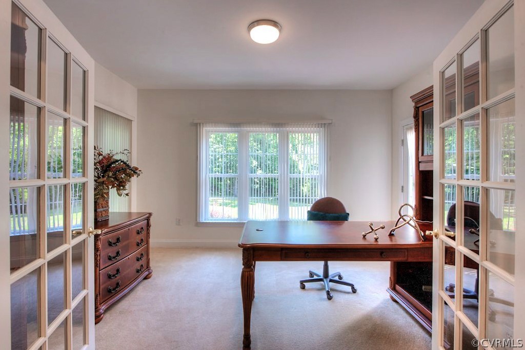 13340 Eppes Falls Road Chesterfield, VA 23838 - Photo 13 of 50 a view of a workspace with furniture and a window