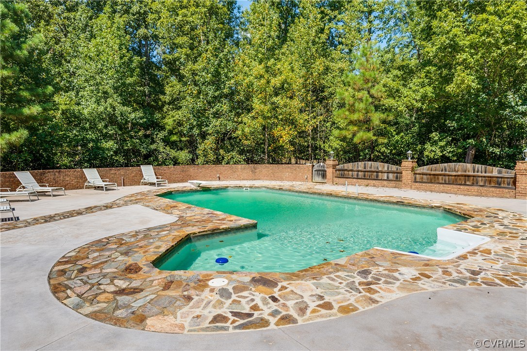 13340 Eppes Falls Road Chesterfield, VA 23838 - Photo 48 of 50 a view of a backyard with large trees