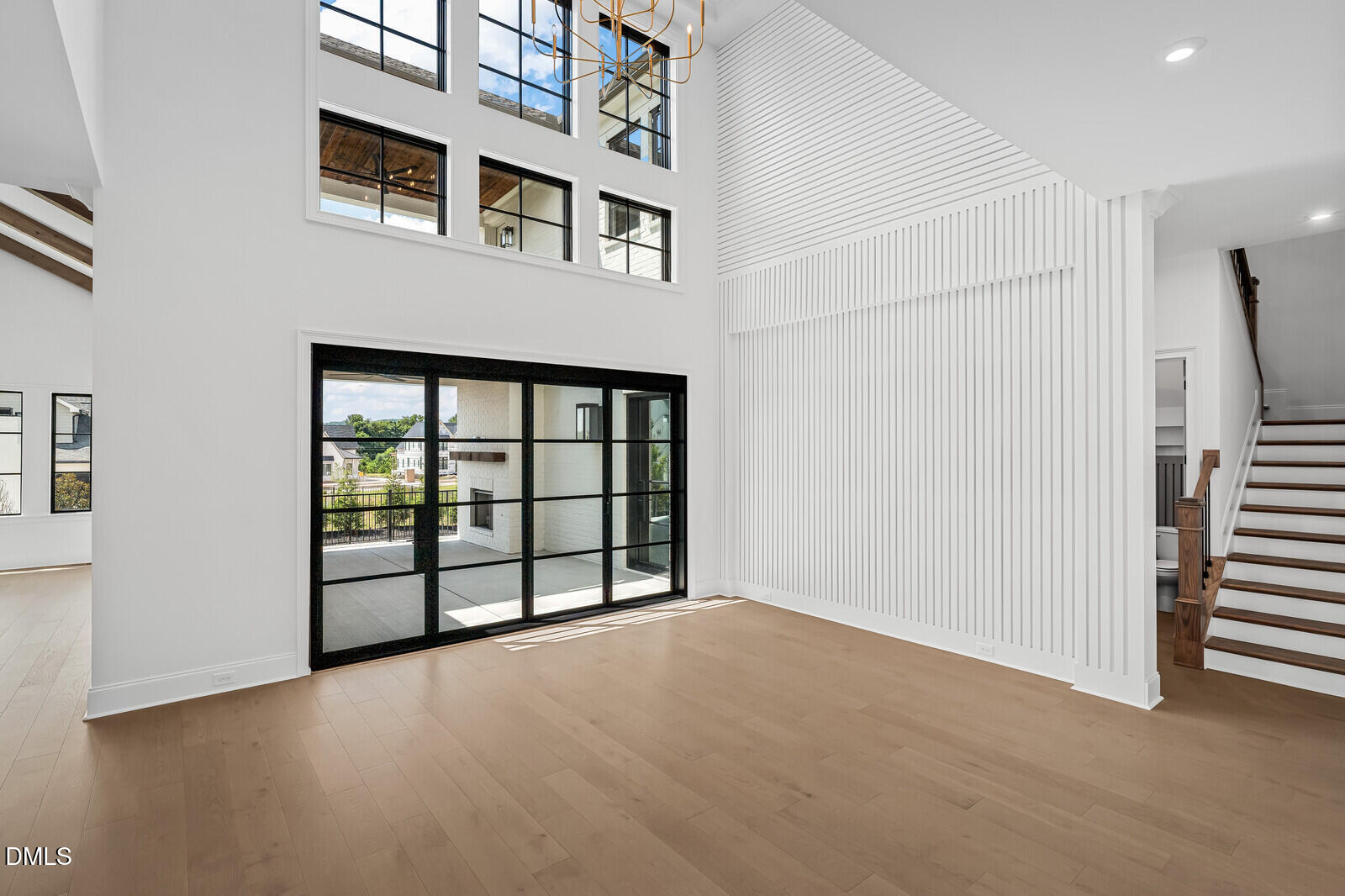 558 Chapel Ridge Drive Pittsboro, NC 27312 - Photo 7 of 31 a view of a hallway with staircase