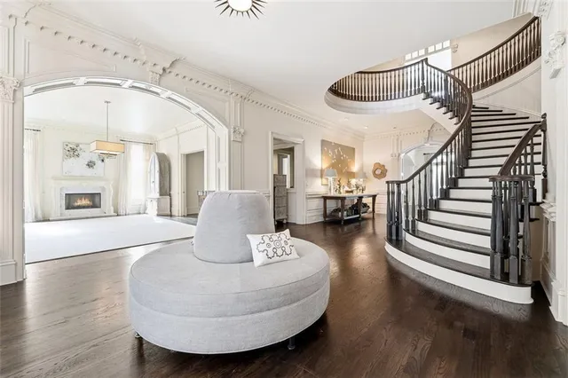 a bedroom with bed and a window