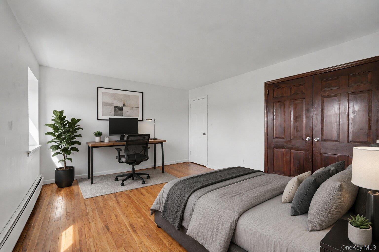 25 Hill Road Middletown, NY 10941 - Photo 23 of 47 Virtually Staged. Bright additional bedroom offering comfortable space and versatility for guests, work, or hobbies.