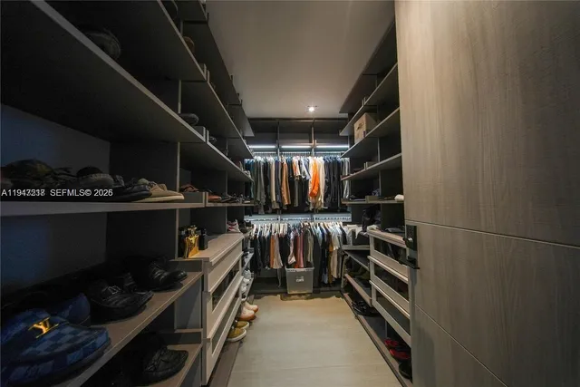 a view of storage and utility room