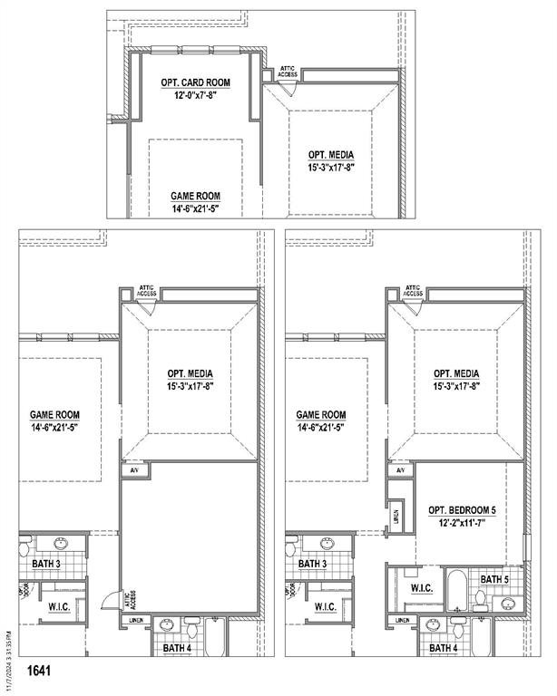 2701 Savannah Ridge Prosper, TX 75078 - Photo 5 of 6 Floor plan options