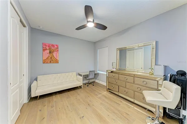 an aerial view of residential house with outdoor space