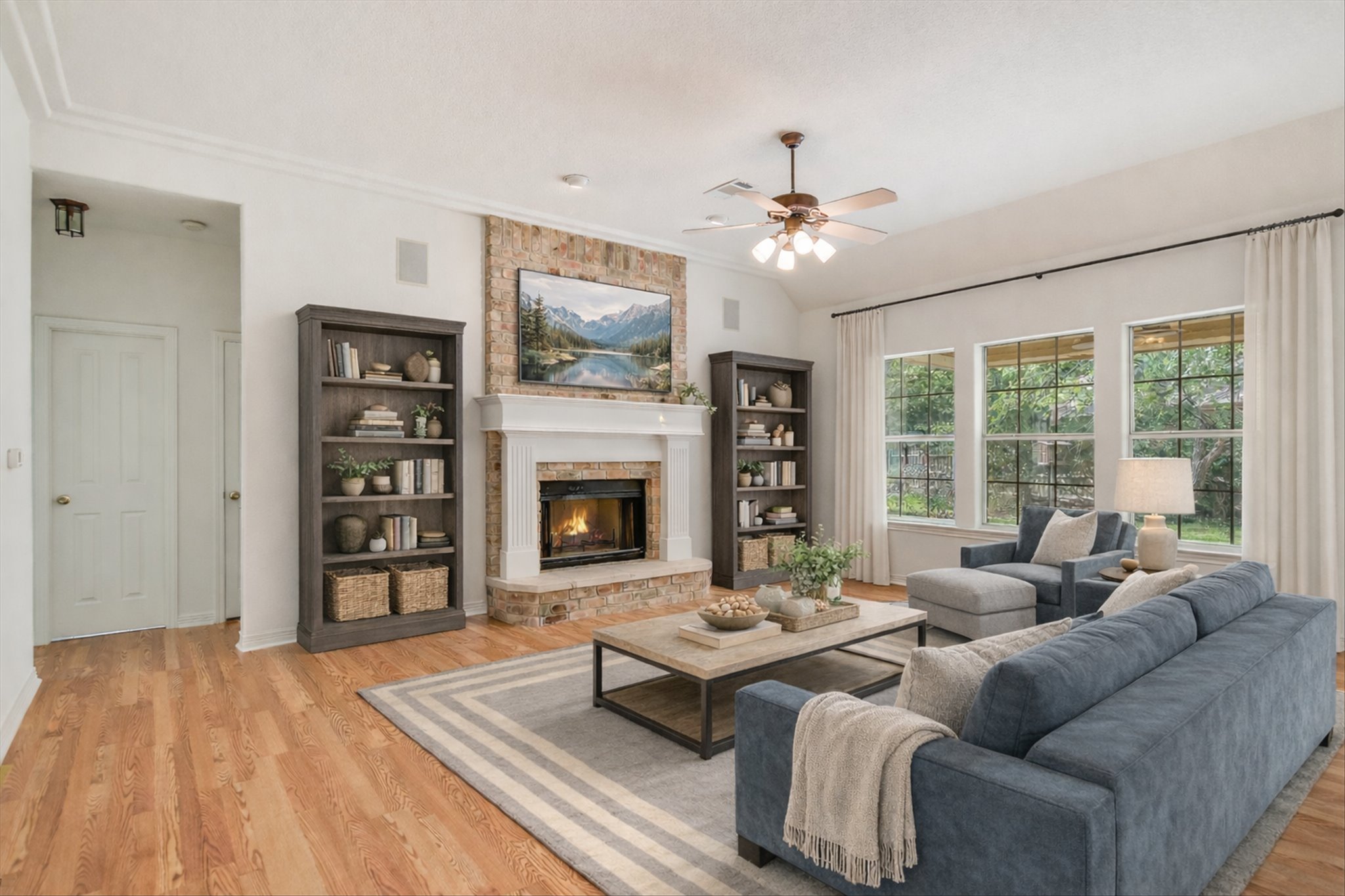 109 Stacey Cove Georgetown, TX 78628 - Photo 9 of 22 Virtually staged living area.