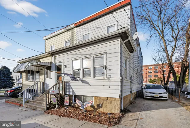 a view of a house with a patio