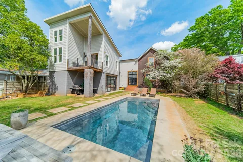 a view of a house with pool