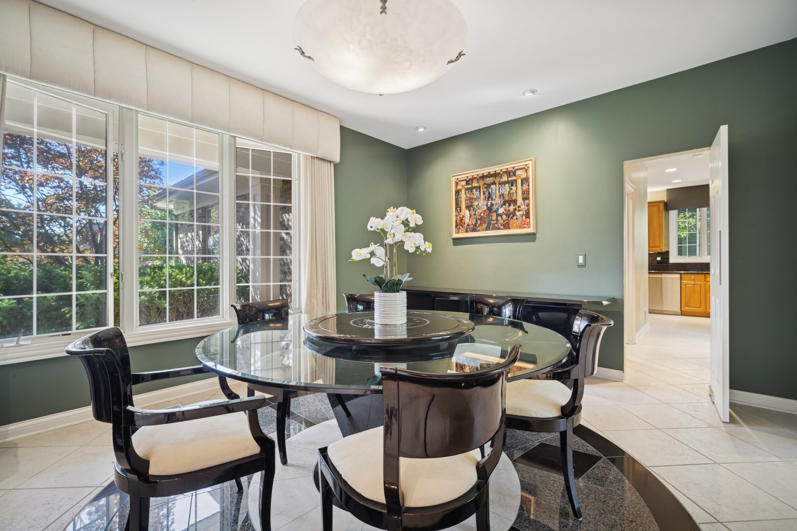 857 Country Club Lane Northbrook, IL 60062 - Photo 8 of 27 a view of a dining room with furniture and wooden floor