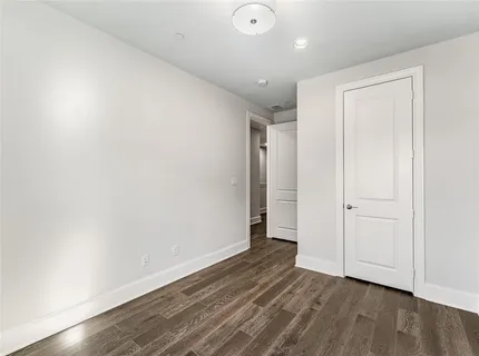wooden floor in an empty room