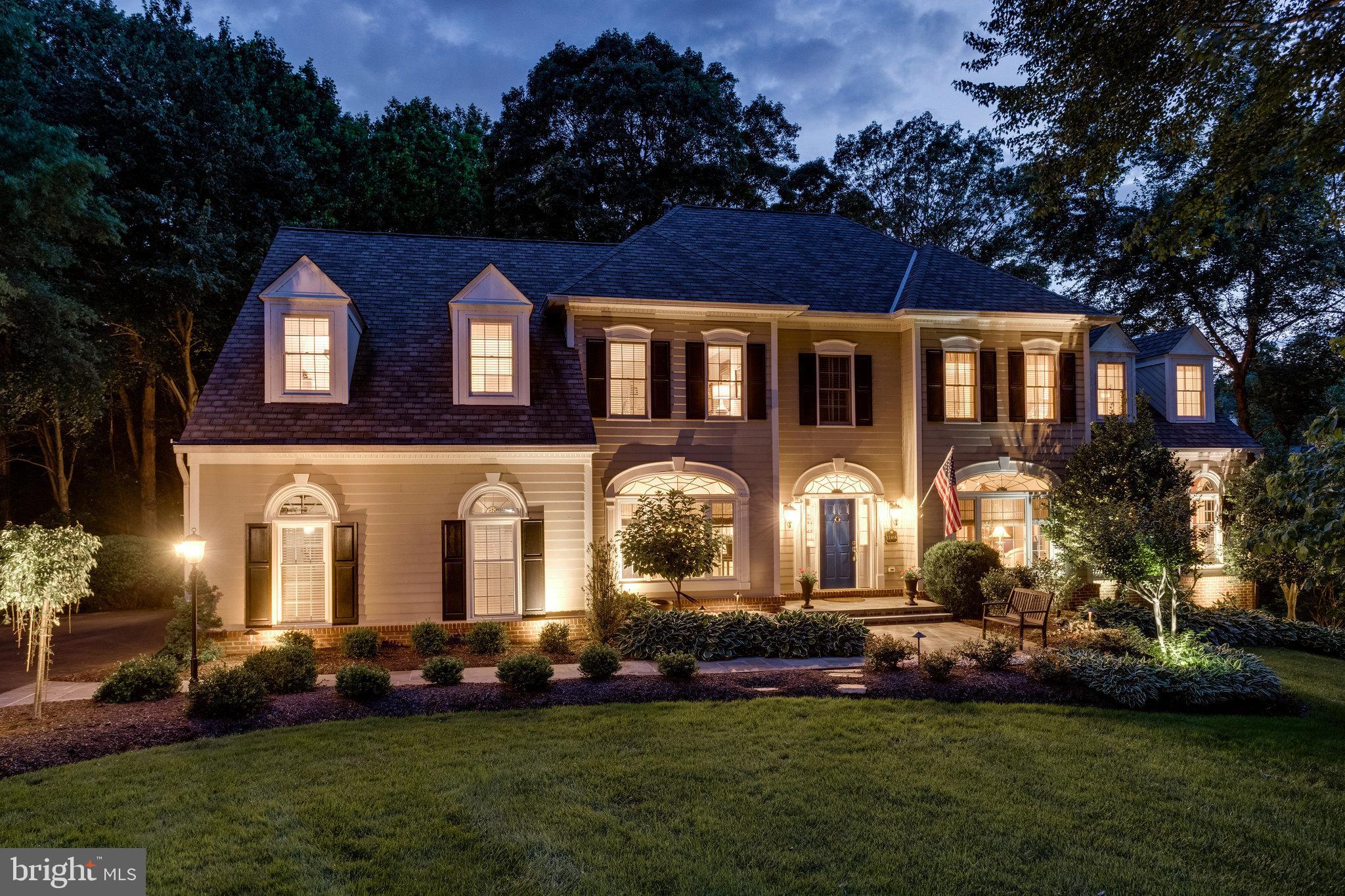 11406 Wild Bramble Way Reston, VA 20194 - Photo 3 of 87 Stunning at night! So Welcoming!!