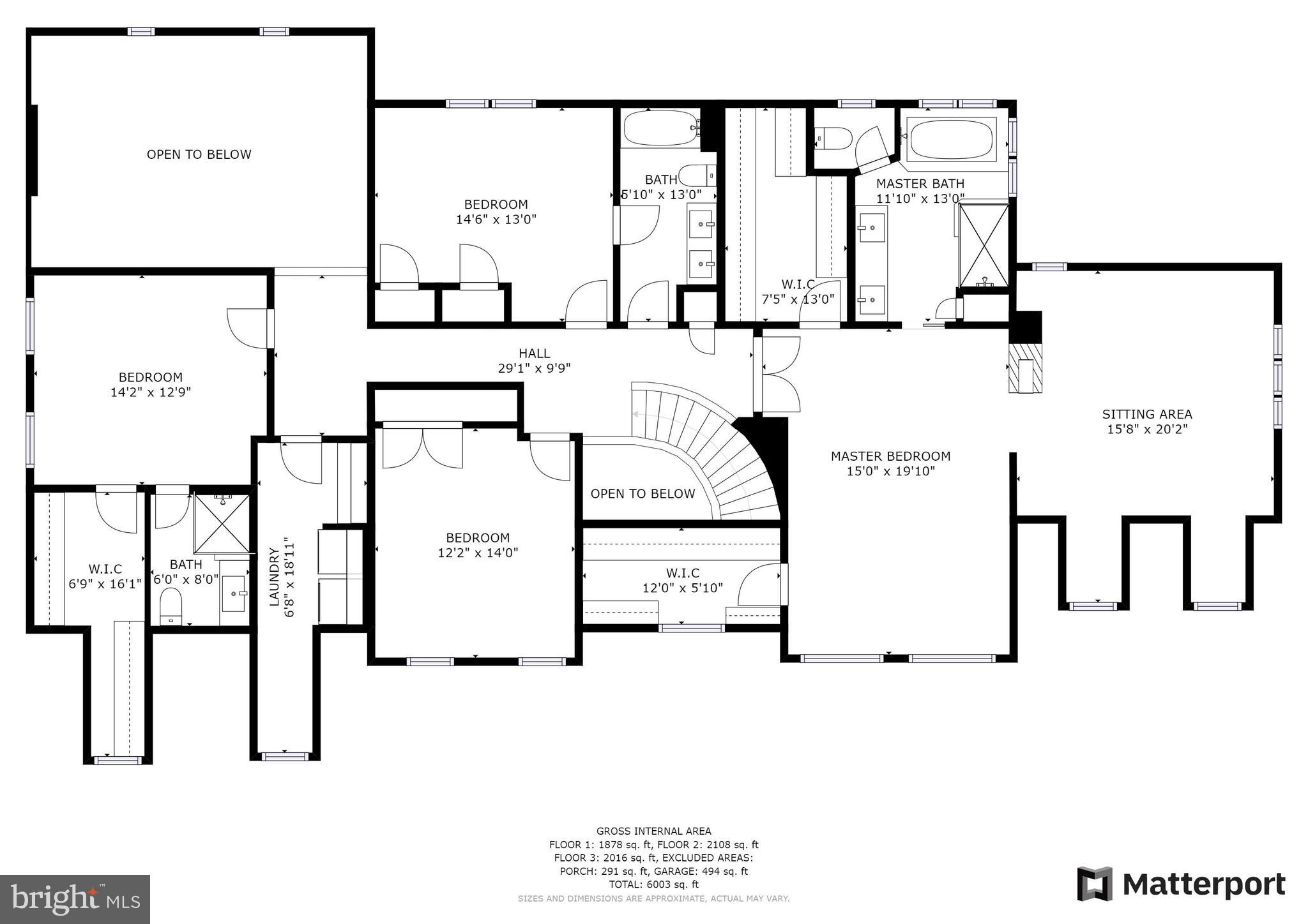11406 Wild Bramble Way Reston, VA 20194 - Photo 85 of 87 Upper Level Floor Plan