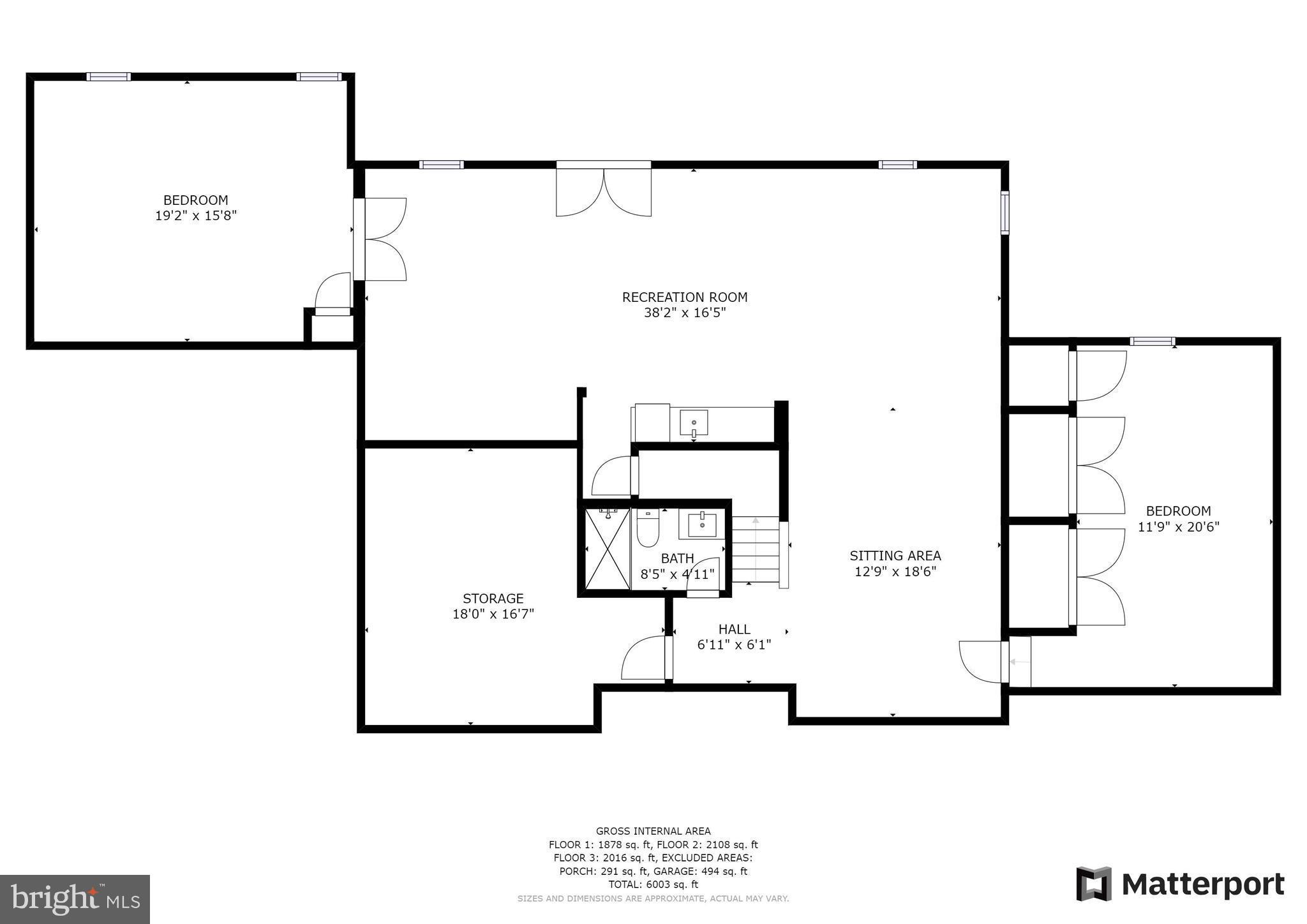 11406 Wild Bramble Way Reston, VA 20194 - Photo 86 of 87 Lower Level Floor Plan