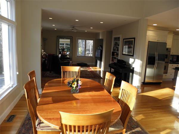 166 Hickory Road Weston, MA 02493 - Photo 4 of 9 a view of a dining room with furniture