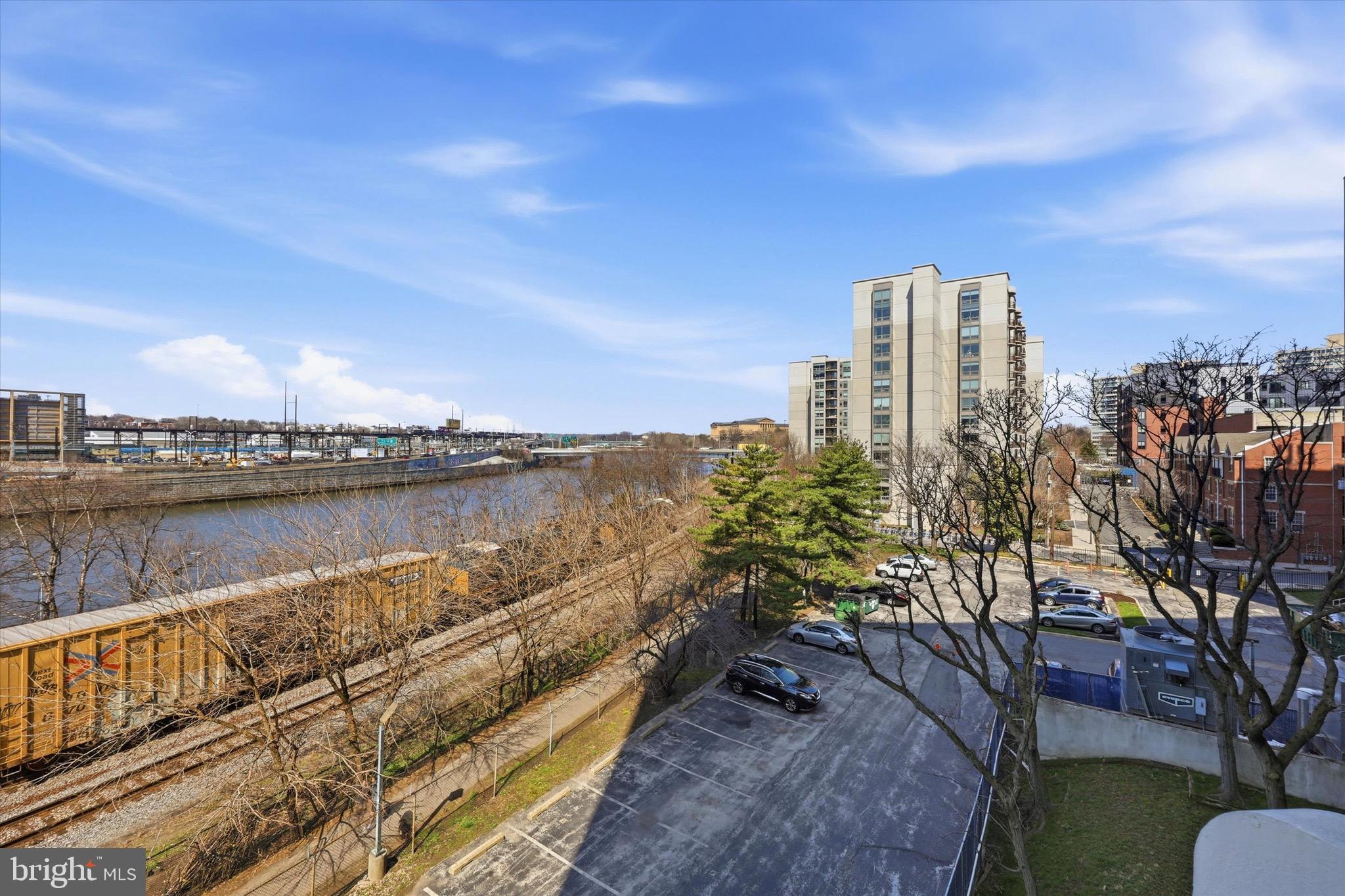 2301 Cherry Street, Unit 4A Philadelphia, PA 19103 - Photo 9 of 25 a view of a city with a lake