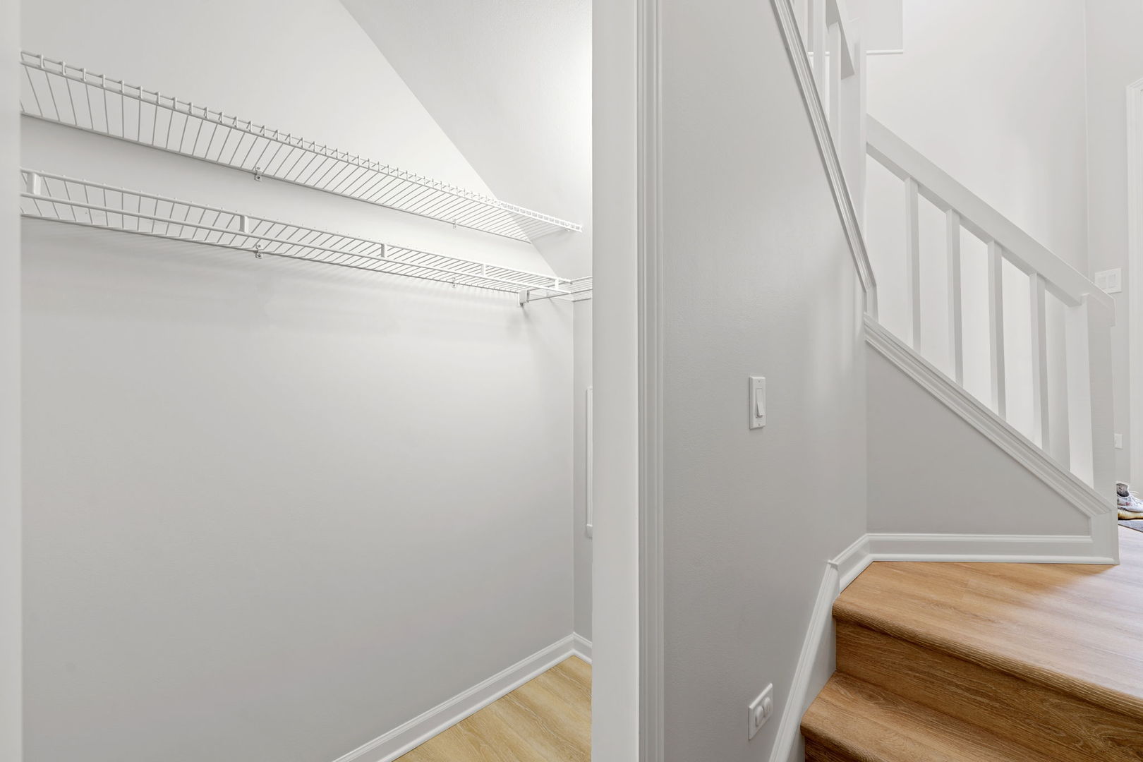 1264 Rhodes Lane Naperville, IL 60540 - Photo 11 of 35 a view of small space with racks on the wall