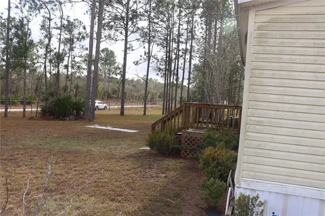 a view of outdoor space and garden