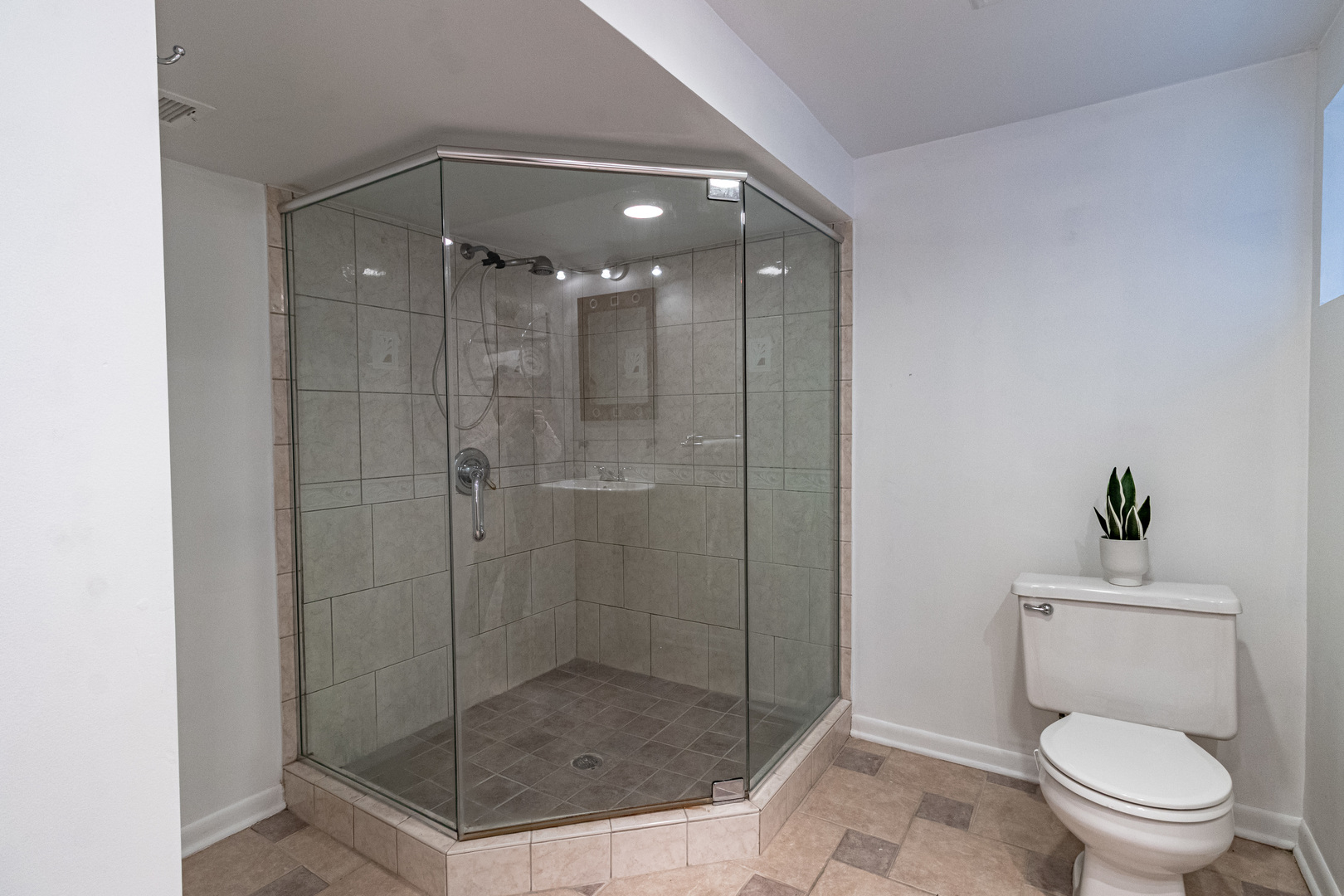1979 Dundee Road Northbrook, IL 60062 - Photo 22 of 28 a bathroom with a shower a toilet and a sink