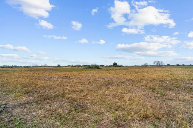 a view of a lake and mountain in the back
