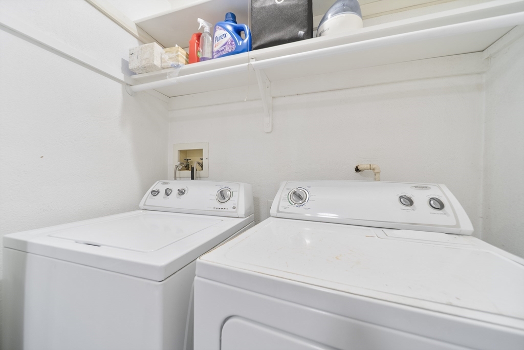 45 Washington Street, Unit 55 Methuen, MA 01844 - Photo 22 of 36 a utility room with dryer and washer