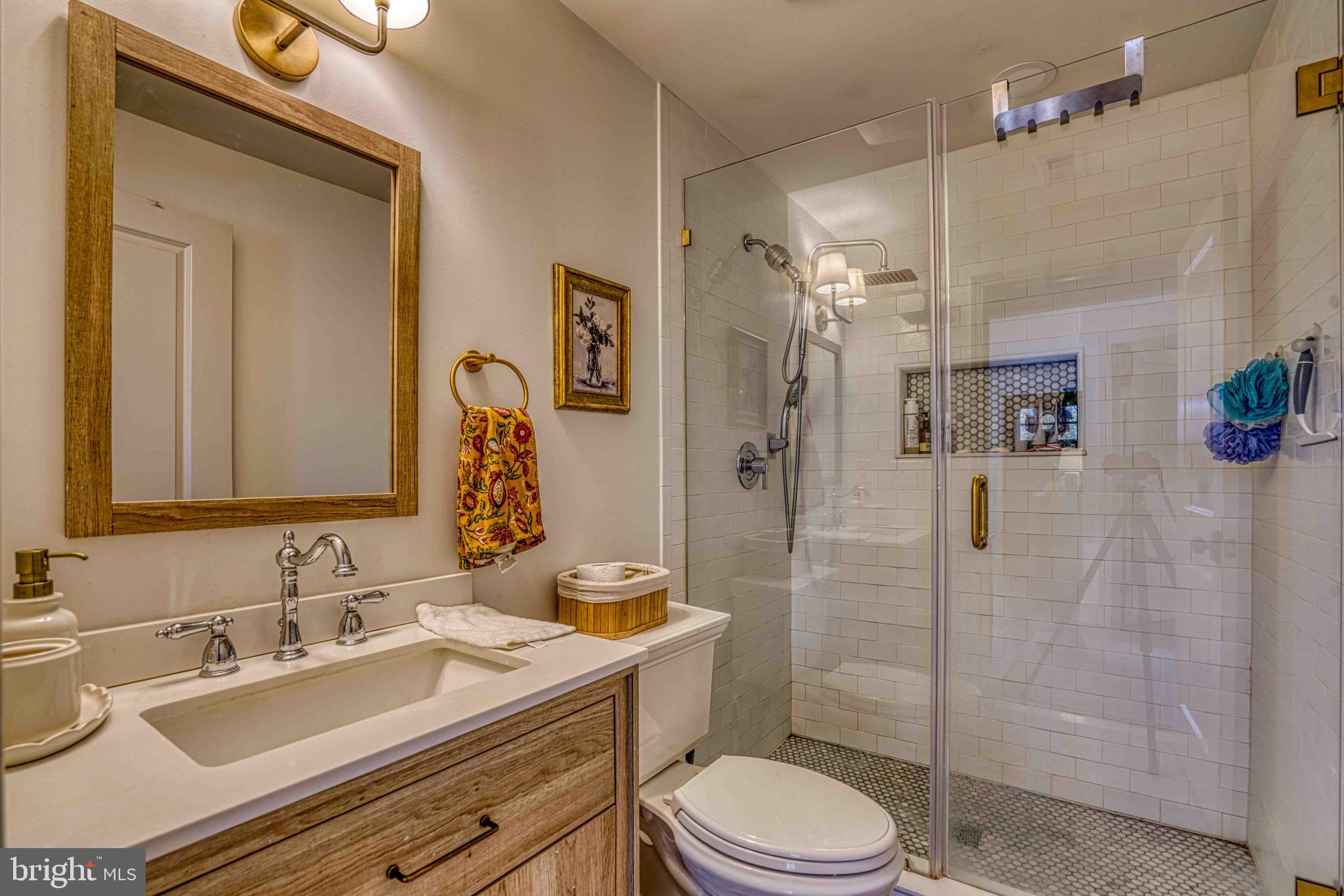 3540 Houston Branch Road Federalsburg, MD 21632 - Photo 15 of 35 a bathroom with a sink a toilet and shower