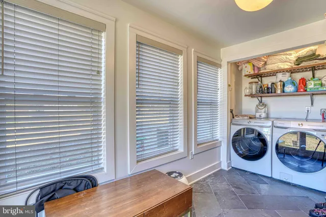 a view of storage and utility room