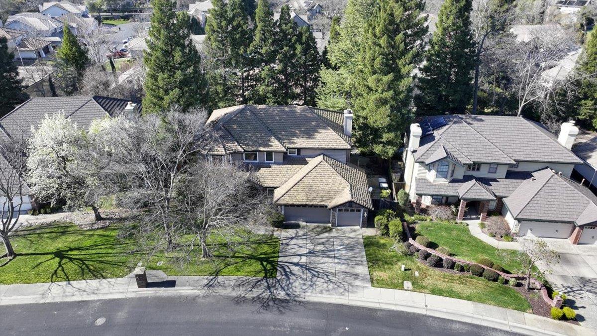 4608 Danvers Lane Granite Bay, CA 95746 - Photo 8 of 74 an aerial view of a house with a garden