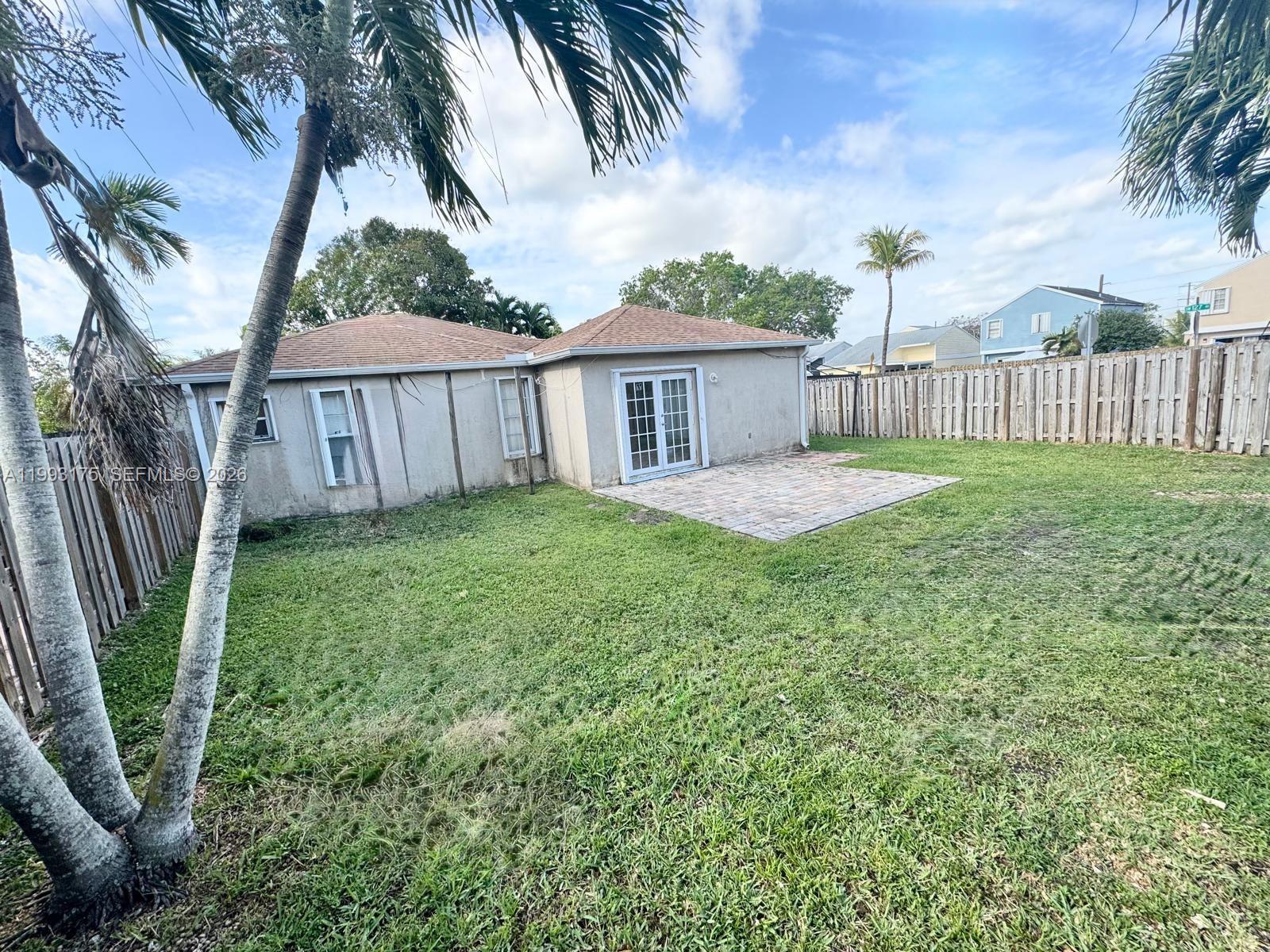 12695 Southwest 144th Terrace Miami, FL 33186 - Photo 29 of 43 a view of a backyard with a garden