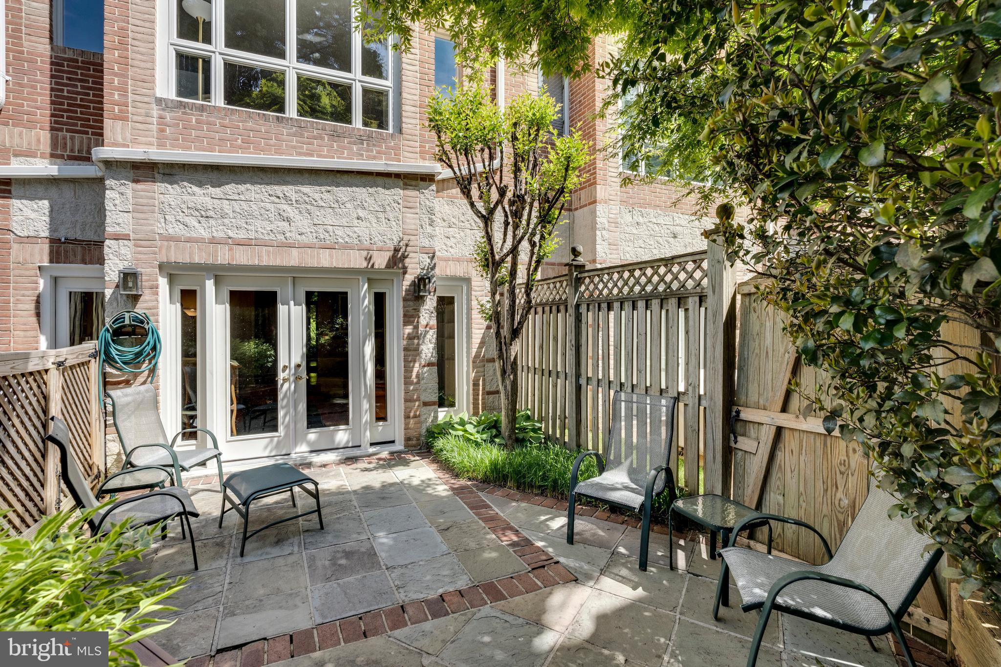 3732 Military Road Northwest Washington, DC 20015 - Photo 36 of 38 Private Patio oasis in the city